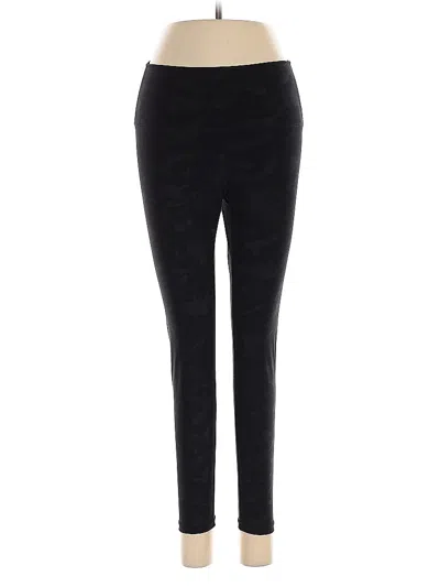 Pre-owned Zyia Active Casual Pants In Black