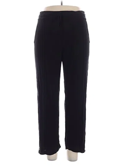 Pre-owned Zyia Active Casual Pants In Black