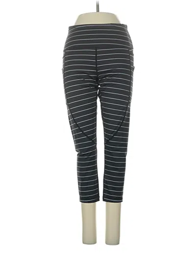 Pre-owned Zyia Active Casual Pants In Black