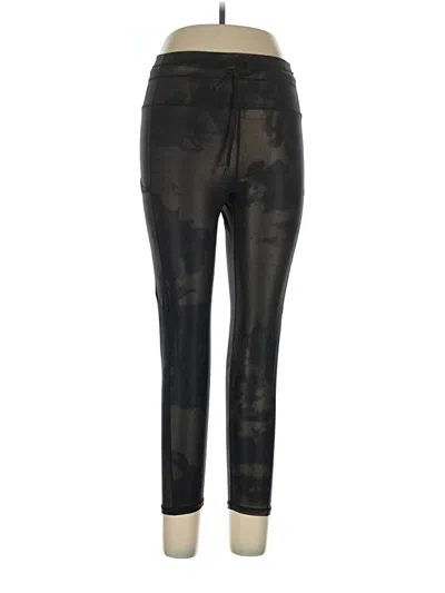 Pre-owned Zyia Active Casual Pants In Black
