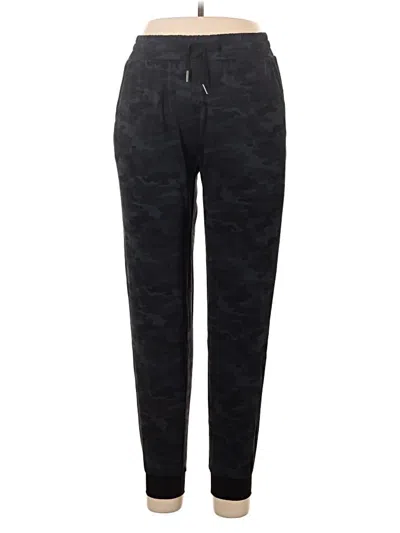 Pre-owned Zyia Active Casual Pants In Black