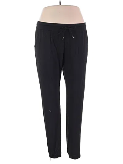 Pre-owned Zyia Active Casual Pants In Black