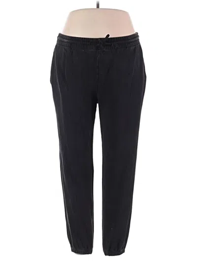 Pre-owned Zyia Active Casual Pants In Black