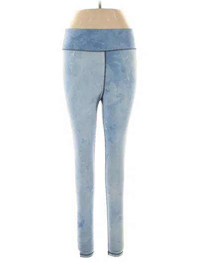 Pre-owned Zyia Active Casual Pants In Blue