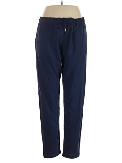 Pre-owned Zyia Active Casual Pants In Blue