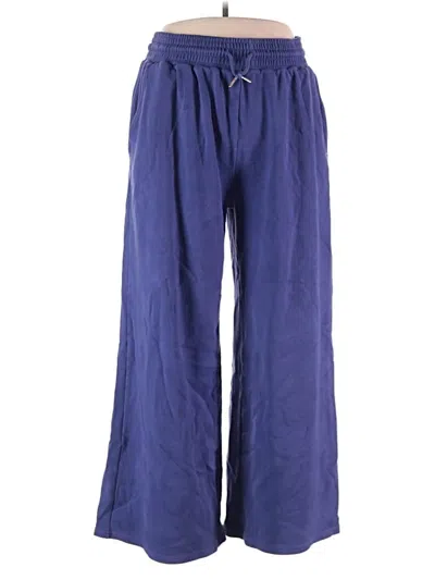 Pre-owned Zyia Active Casual Pants In Blue