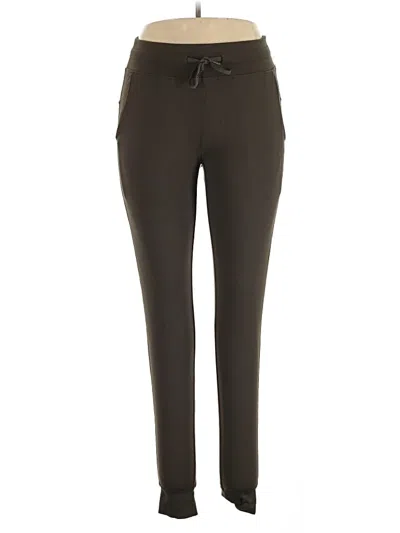 Pre-owned Zyia Active Casual Pants In Brown