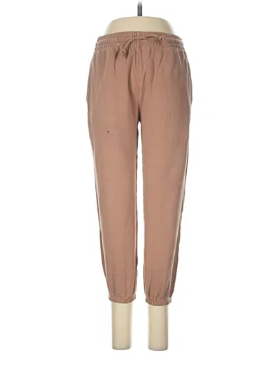 Pre-owned Zyia Active Casual Pants In Brown