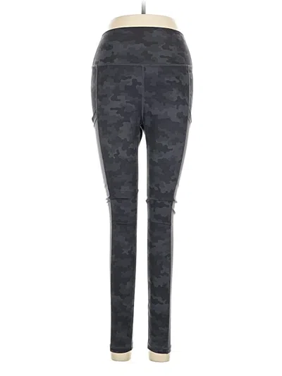 Pre-owned Zyia Active Casual Pants In Gray