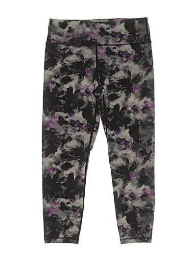 Pre-owned Zyia Active Kids' Casual Pants In Gray