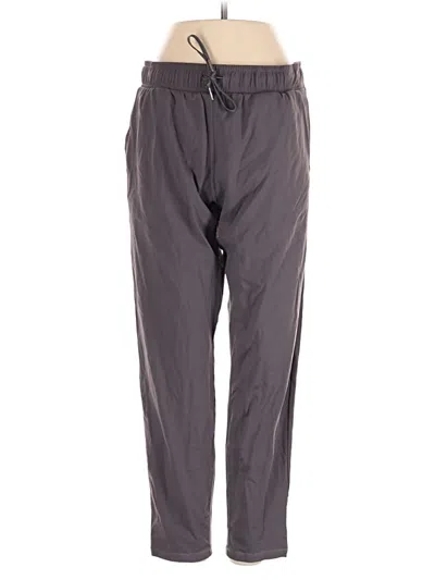 Pre-owned Zyia Active Casual Pants In Gray