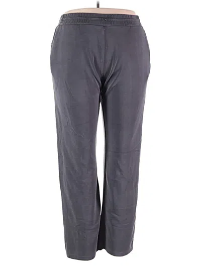 Pre-owned Zyia Active Casual Pants In Gray