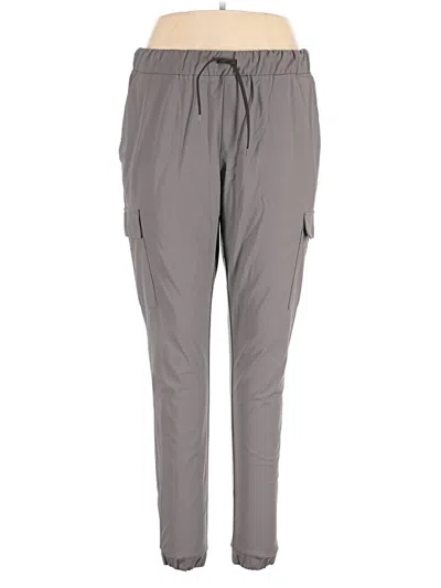 Pre-owned Zyia Active Casual Pants In Gray