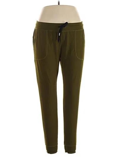 Pre-owned Zyia Active Casual Pants In Green
