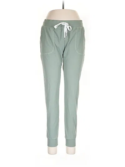 Pre-owned Zyia Active Casual Pants In Green