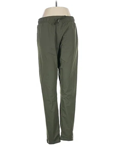 Pre-owned Zyia Active Casual Pants In Green