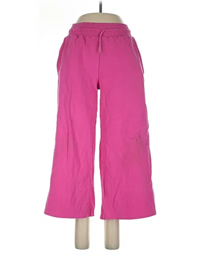 Pre-owned Zyia Active Casual Pants In Pink