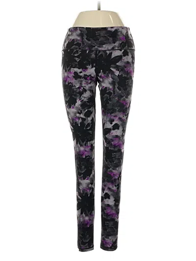 Pre-owned Zyia Active Casual Pants In Purple