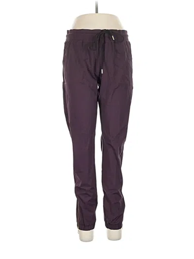 Pre-owned Zyia Active Casual Pants In Purple