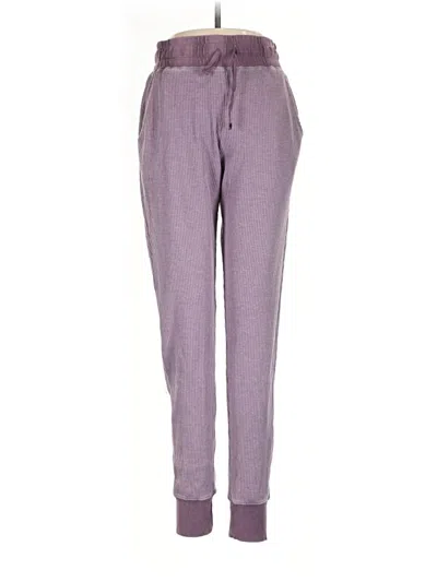 Pre-owned Zyia Active Casual Pants In Purple