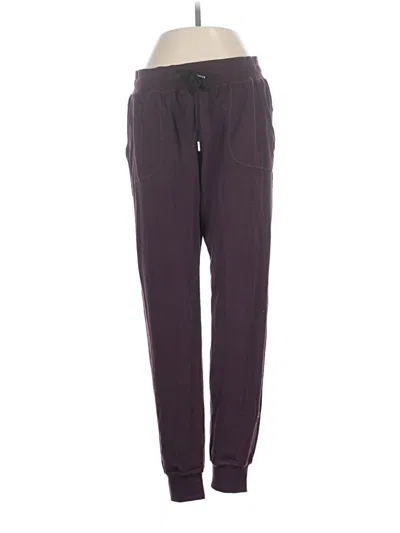 Pre-owned Zyia Active Casual Pants In Purple