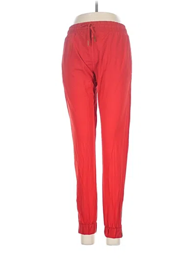 Pre-owned Zyia Active Casual Pants In Red