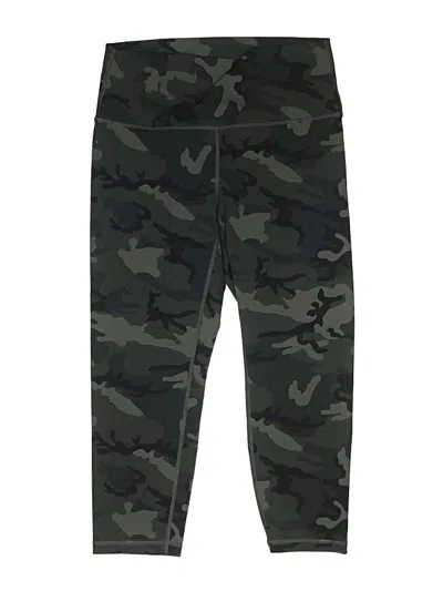 Pre-owned Zyia Active Casual Pants In Teal