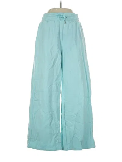 Pre-owned Zyia Active Casual Pants In Teal