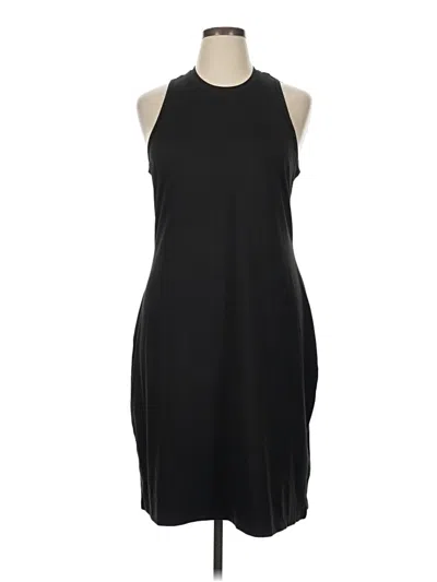 Pre-owned Zyia Active Cocktail Dress In Black