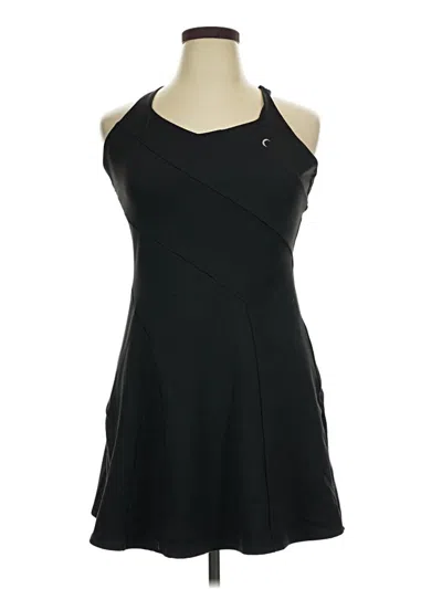 Pre-owned Zyia Active Cocktail Dress In Black