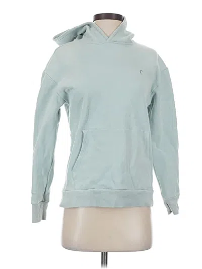 Pre-owned Zyia Active Fleece Jacket In Blue