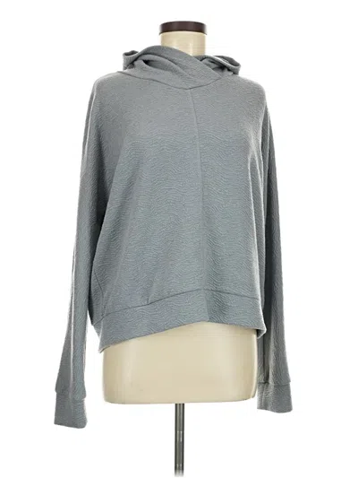 Pre-owned Zyia Active Fleece Jacket In Gray