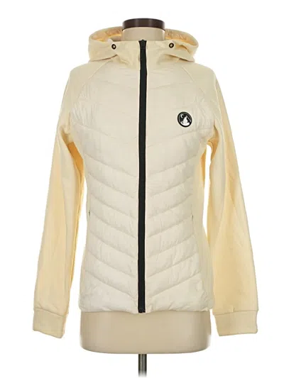 Pre-owned Zyia Active Jacket In Gold