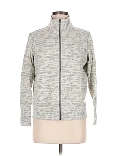 Pre-owned Zyia Active Jacket In Gray