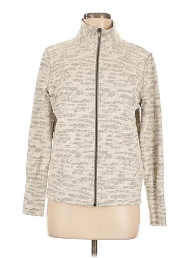 Pre-owned Zyia Active Jacket In Ivory