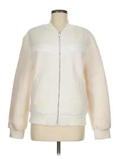 Pre-owned Zyia Active Jacket In Ivory