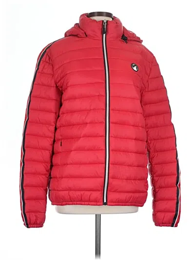 Pre-owned Zyia Active Jacket In Red