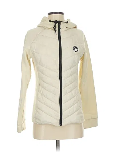 Pre-owned Zyia Active Jacket In White