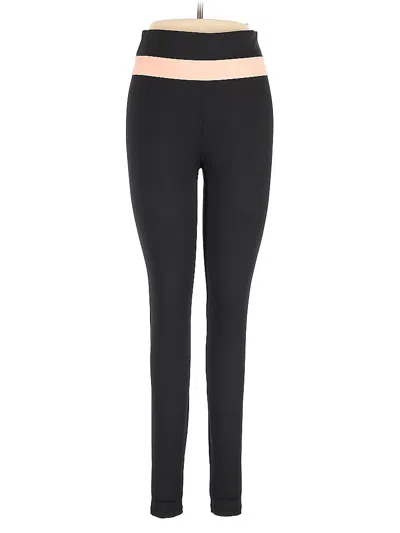 Pre-owned Zyia Active Leggings In Black