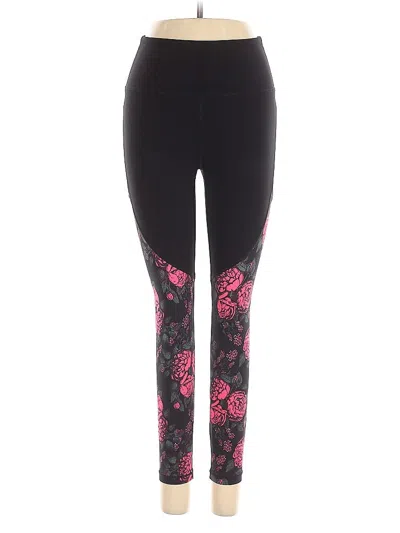 Pre-owned Zyia Active Leggings In Black