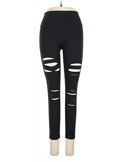Pre-owned Zyia Active Leggings In Black