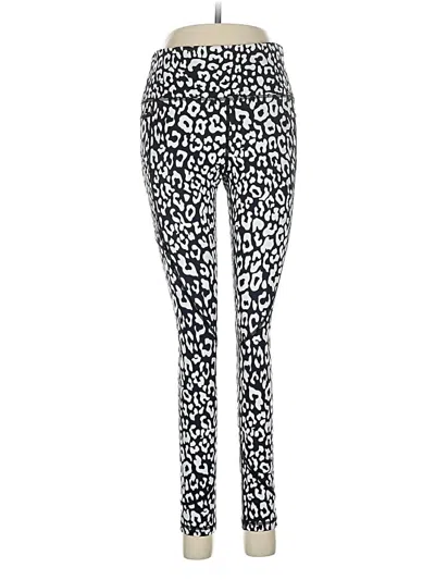 Pre-owned Zyia Active Leggings In Black