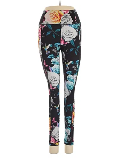 Pre-owned Zyia Active Leggings In Black