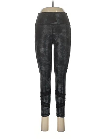 Pre-owned Zyia Active Leggings In Black