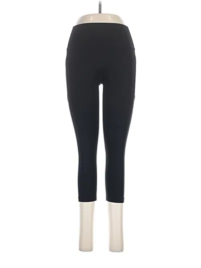 Pre-owned Zyia Active Leggings In Black