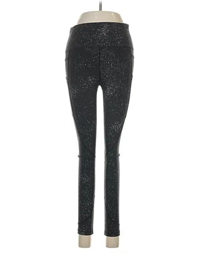 Pre-owned Zyia Active Leggings In Black