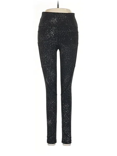 Pre-owned Zyia Active Leggings In Black