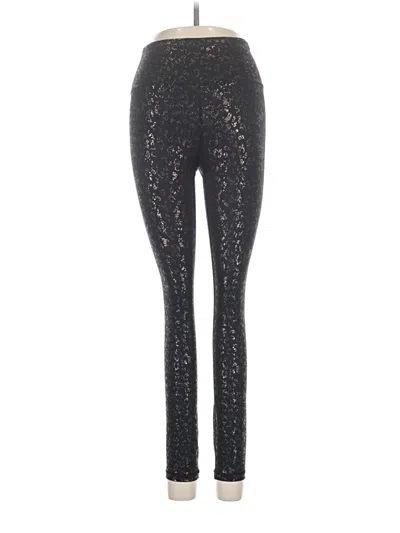Pre-owned Zyia Active Leggings In Black