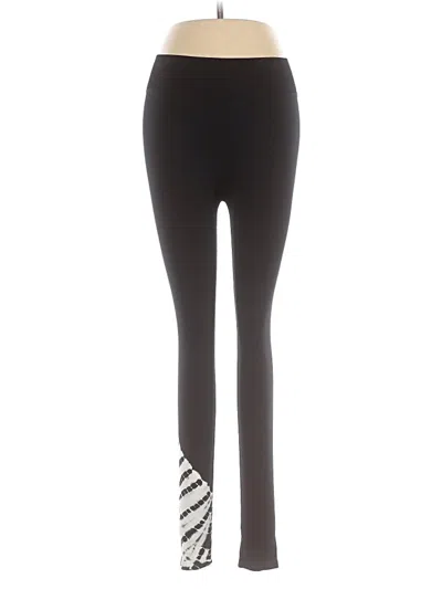 Pre-owned Zyia Active Leggings In Black
