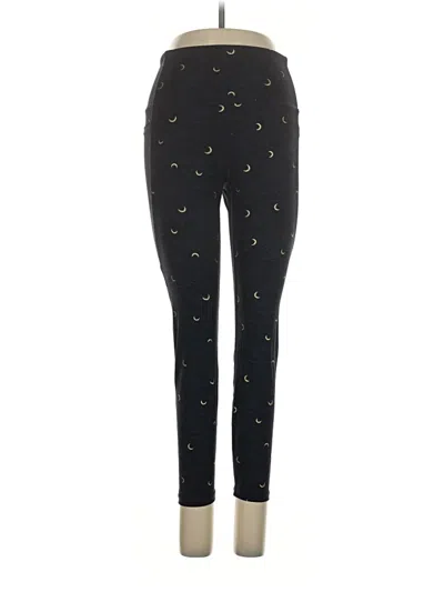 Pre-owned Zyia Active Leggings In Black